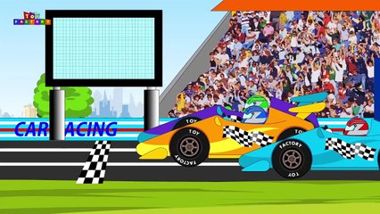 voiture pour enfant - voiture de dessins animés pour les enfants - سيارات اطفال