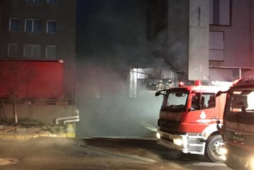 Beylikdüzü'nde Plastik Fabrikasında Yangın