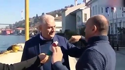 Binali Yıldırım yine kırdı geçirdi