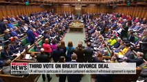 UK Parliament to vote on May's Brexit divorce deal on Friday