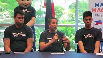 Maging Magiting Ambassador Kai Sotto receives sendoff before US journey