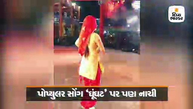 ડાન્સ કરતા કરતા બેલેન્સ ખોરવાયું અને સ્ટેજ પર પડી ગઈ સપના ચૌધરી