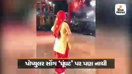 ડાન્સ કરતા કરતા બેલેન્સ ખોરવાયું અને સ્ટેજ પર પડી ગઈ સપના ચૌધરી