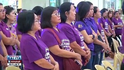 Mga kababaihan sa CARAGA, pinalawak pa ang kaalaman vs. pang-aabuso