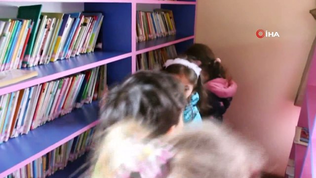 Bandırma Halk Kütüphanesi minik misafirlerini ağırladı