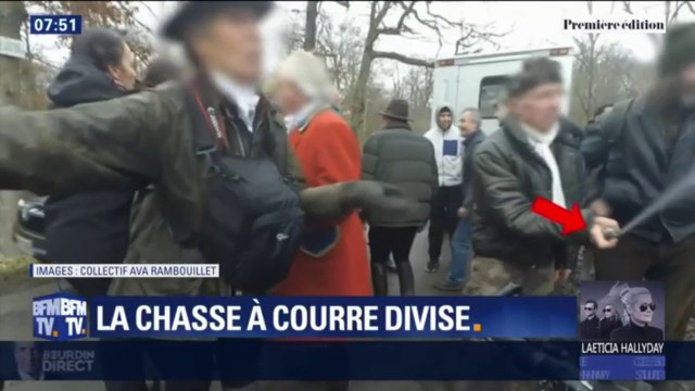 Tensions entre des pros et des antis chasse à courre à Rambouillet (Yvelines)