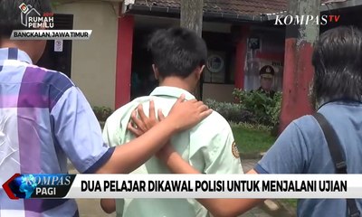 Terjerat Kasus Kriminal, Dua Pelajar Dikawal Polisi Saat Ujian