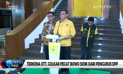 Terkena OTT, Golkar Pecat Bowo Sidik dari Pengurus DPP