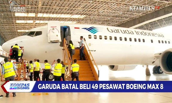 Garuda Indonesia Batal Beli 49 Pesawat Boeing 737 Max 8