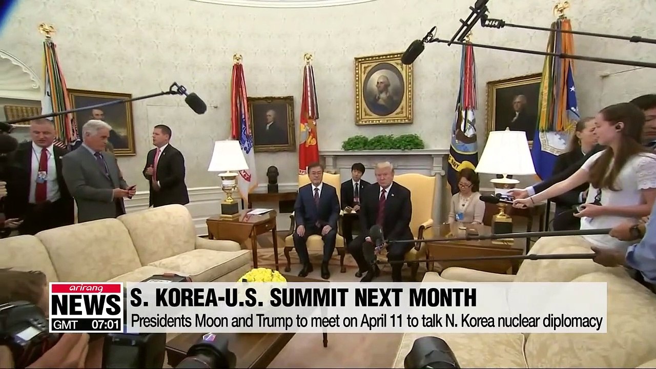 Leaders of S. Korea-U.S. scheduled to hold summit meeting in Washington in April