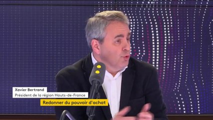 TVA à taux zéro proposée par Xavier Bertrand "Il ne faut pas traiter ça par le mépris, comme ils ont un peu tendance à le faire au gouvernement."