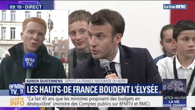 Ce grand débat national n'a de grand que le nom. : Adrien Quatennens (LFI) explique pourquoi il ne se rendra pas à l'Élysée