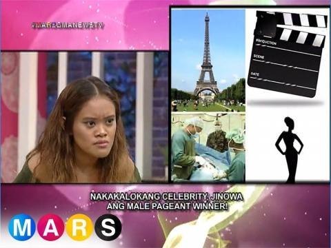 Mars: Isang celebrity, nakabingwit ng boylet sa isang male pageant! | Mars Mashadow