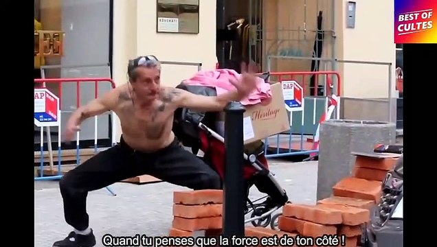 Quand t'essayes de casser des briques...