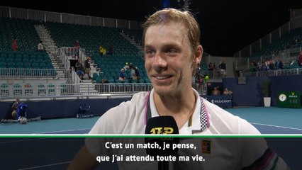 Miami - Shapovalov : "J’ai attendu ce match toute ma vie"