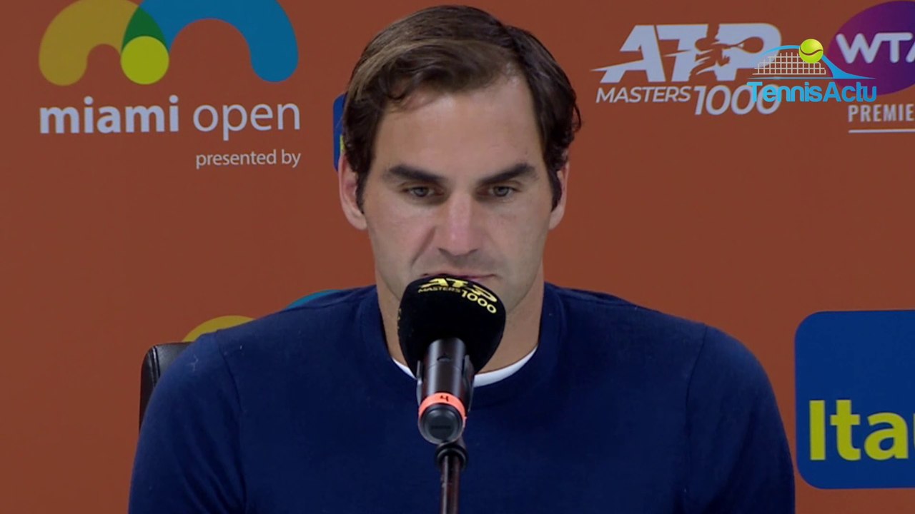 ATP - Miami Open 2019 - Roger Federer en demies contre Denis Shapovalov : "J'ai toujours aimé jouer contre  les Teenagers"