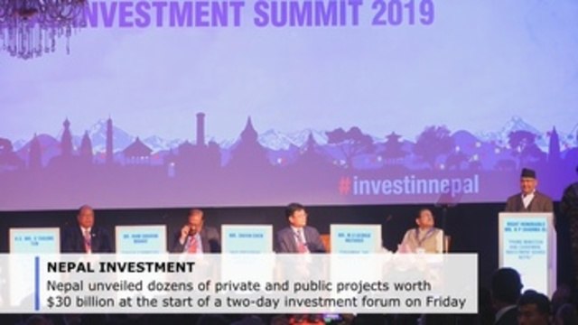 Nepal opens summit to attract foreign investment, boost growth