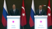 Bakan Çavuşoğlu, Rus mevkidaşı Lavrov ile Antalya'da bir araya geldi