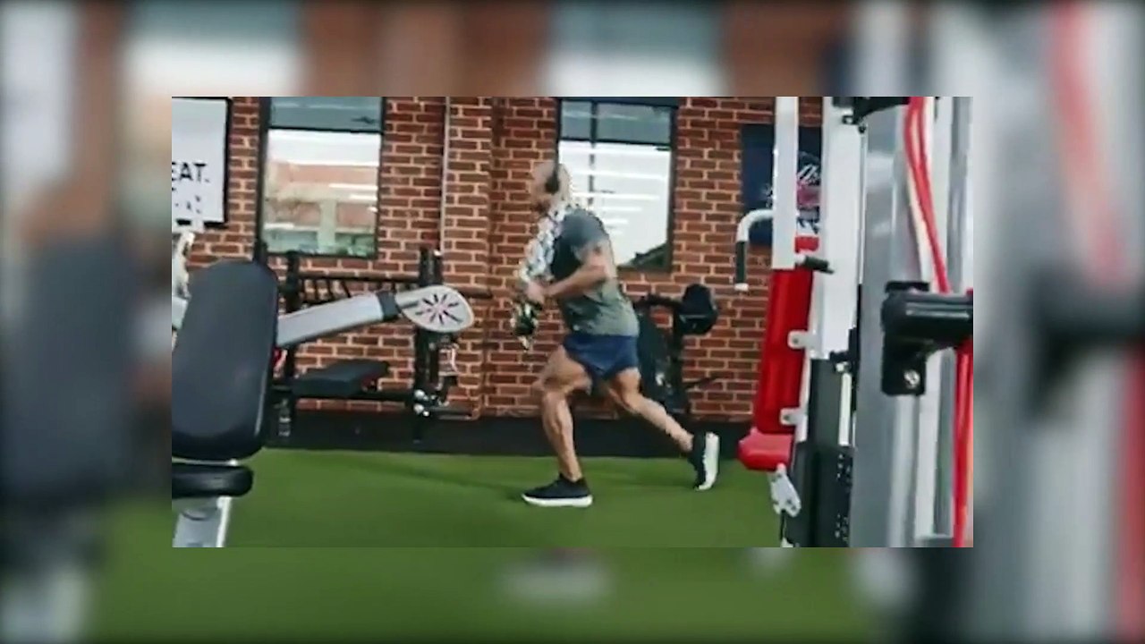 The Rock Amazing Training