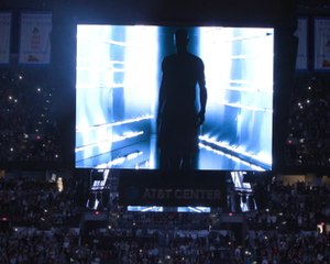 San Antonio Spurs retire Ginobili's jersey in emotional ceremony