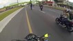 Il tente de rattraper une moto sans pilote et se fait renverser par la moto