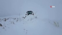Siirt'te Kar Yağışı Nedeniyle Kapanan Yollar Ulaşıma Açıldı