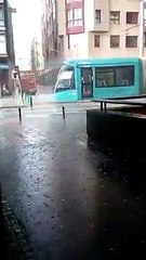 Lluvia en Santa Cruz de Tenerife 29 de marzo de 2019