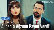 Alihan'a ağzının payını verdi! - Yasak Elma 35. Bölüm