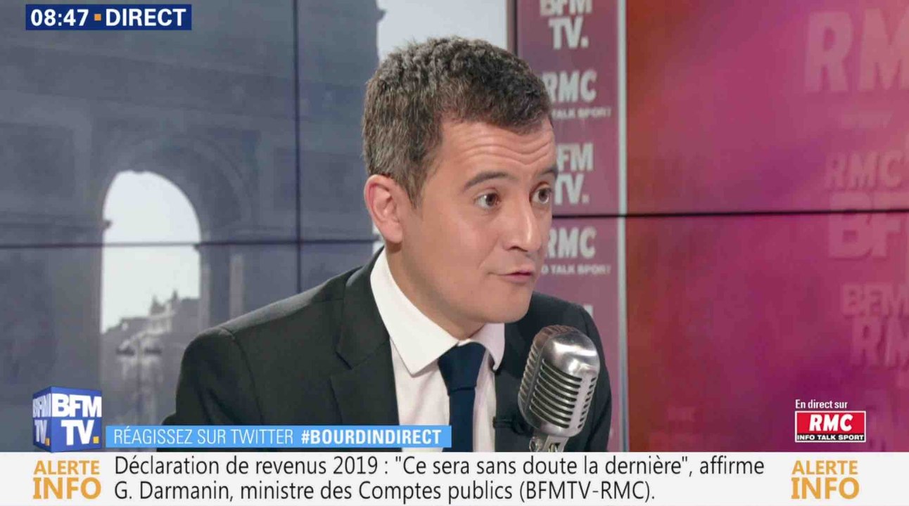 Gérald Darmanin veut supprimer la redevance TV - ZAPPING ACTU DU 29/03/2019