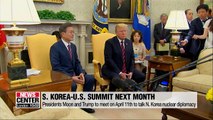 S. Korean, U.S. leaders to meet in Washington in April