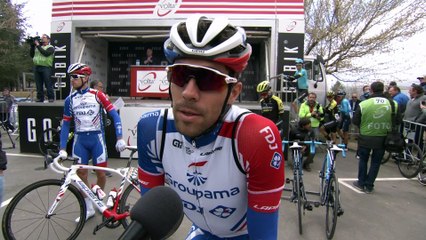 Thibaut Pinot - interview au départ - 5e étape - Tour de Catalogne 2019