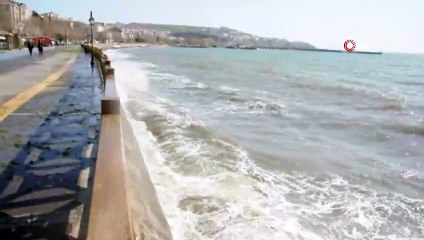 Marmara’da deniz ulaşımına poyraz engeli