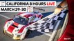 LIVE -  California 8 hrs 2019 - Intercontinental GT Challenge. USA