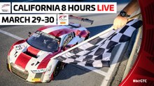 LIVE -  California 8 hrs 2019 - Intercontinental GT Challenge. USA
