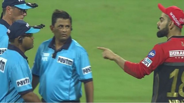 IPL 2019 : Virat Kohli Was Angry With The Umpiring Error || Oneindia Telugu