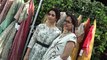 Badhai Ho Actress Sanya Malhotra Visit Anju Modi Spring 19 Review