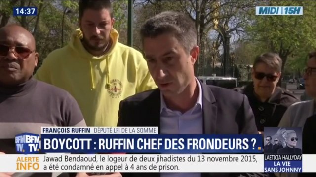 Je ne me voyais pas deviser courtoisement autour de nappes blanches. François Ruffin a boycotté le déjeuner à l'Élysée