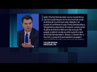 Basha-prokurorisë: Thirrja për të dëshmuar e paligjshme - News, Lajme - Vizion Plus