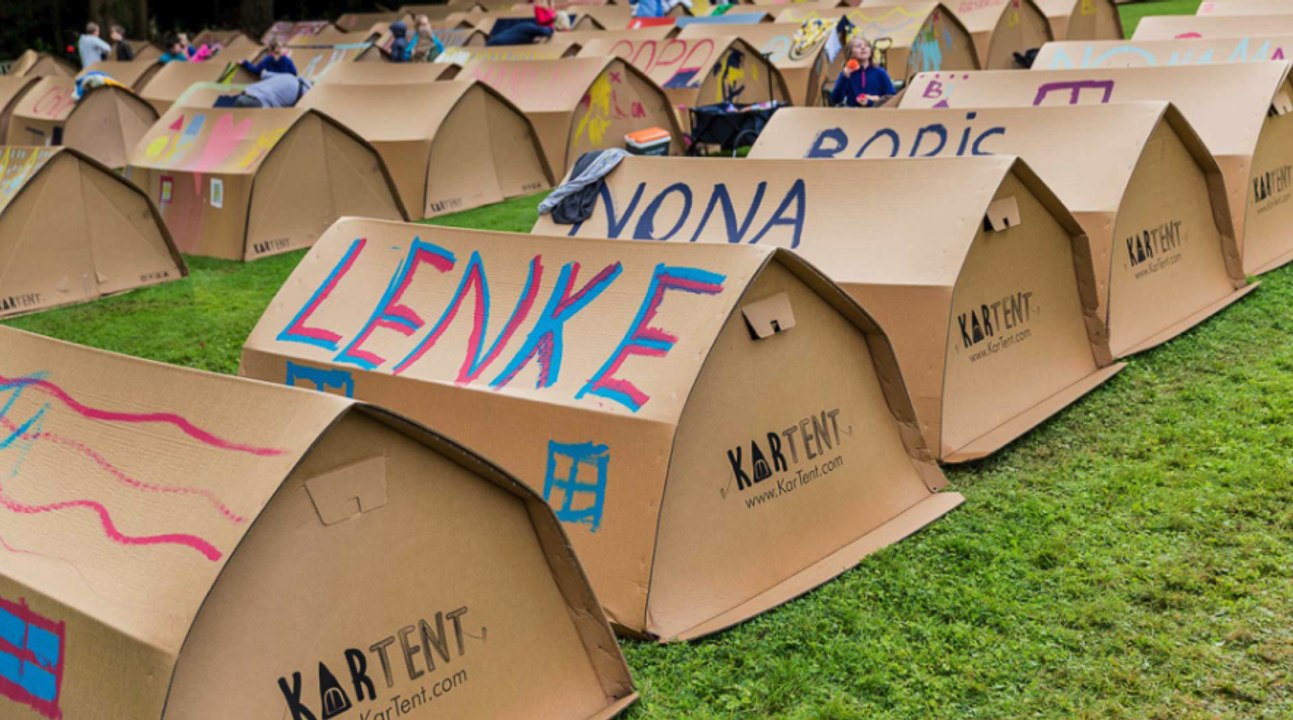 These Tents Are 100% Recyclable