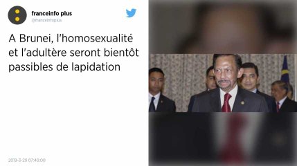 Brunei. L’homosexualité et l’adultère bientôt passible de la peine de mort par lapidation