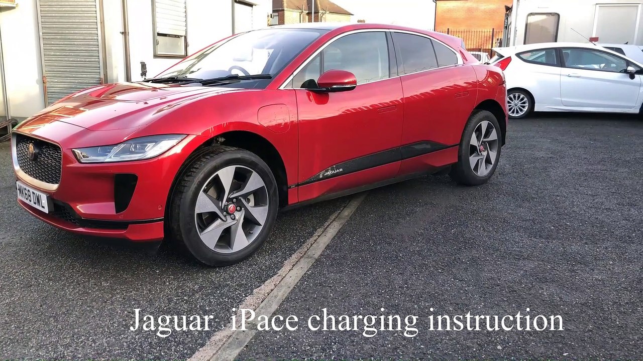 How to Charge a Jaguar i-Pace EV SUV... Electric Car Leasing Help + Advice @CarLease UK/Car-e