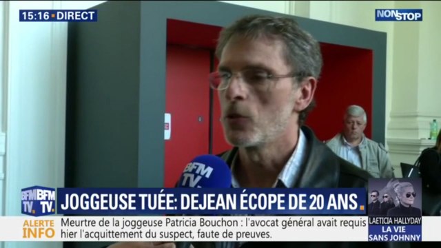 Justice est rendue. Le mari de Patricia Bouchon, joggeuse tuée en 2011, a réagi après la lecture du verdict