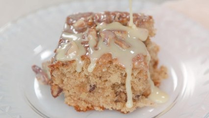 Butter Pecan Sheet Cake