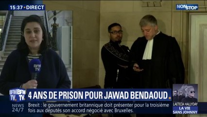 Jawad Bendaoud condamné à quatre ans de prison en appel