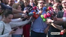 Report TV -Paloka mbyll protestën: Basha iu përshëndet nga Brukseli