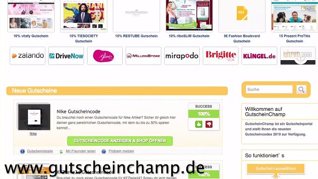 Auch im Jahr 2019 kann mit Gutscheinen wieder gespart werden (Gutscheincodes)