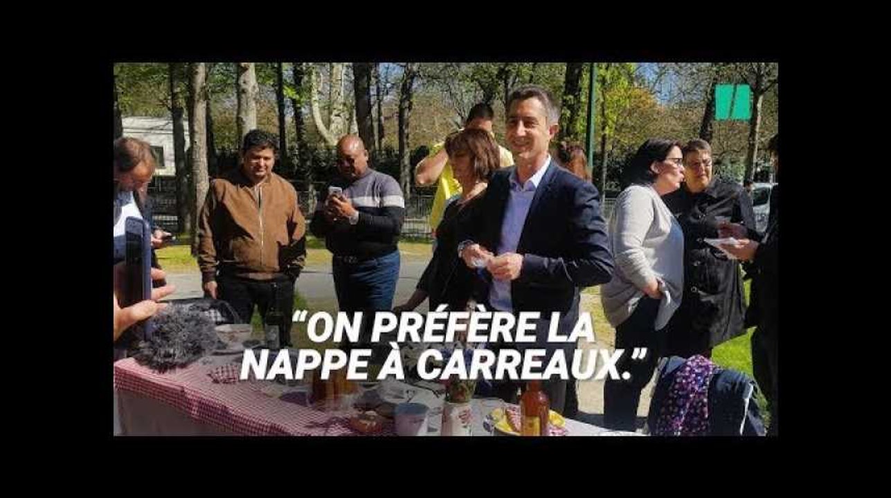 Ruffin boycotte Macron et pique-nique derrière l'Élysée