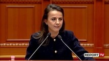 Rudina Hajdari flet në Kuvend nën emocione të forta: Do bëj hapa të sigurtë