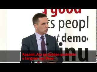 Kasami: Ata që deshën pushtetin u larguan nga Besa
