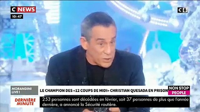 Christian Quesada, le champion des 12 coups de midi , arrêté et emprisonné pour détention d'images pédopornographiques - Des milliers de photos et de vidéos compromettantes découvertes sur son ordinateur